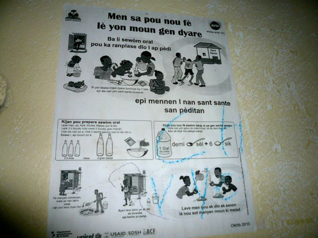 How to combat cholera...